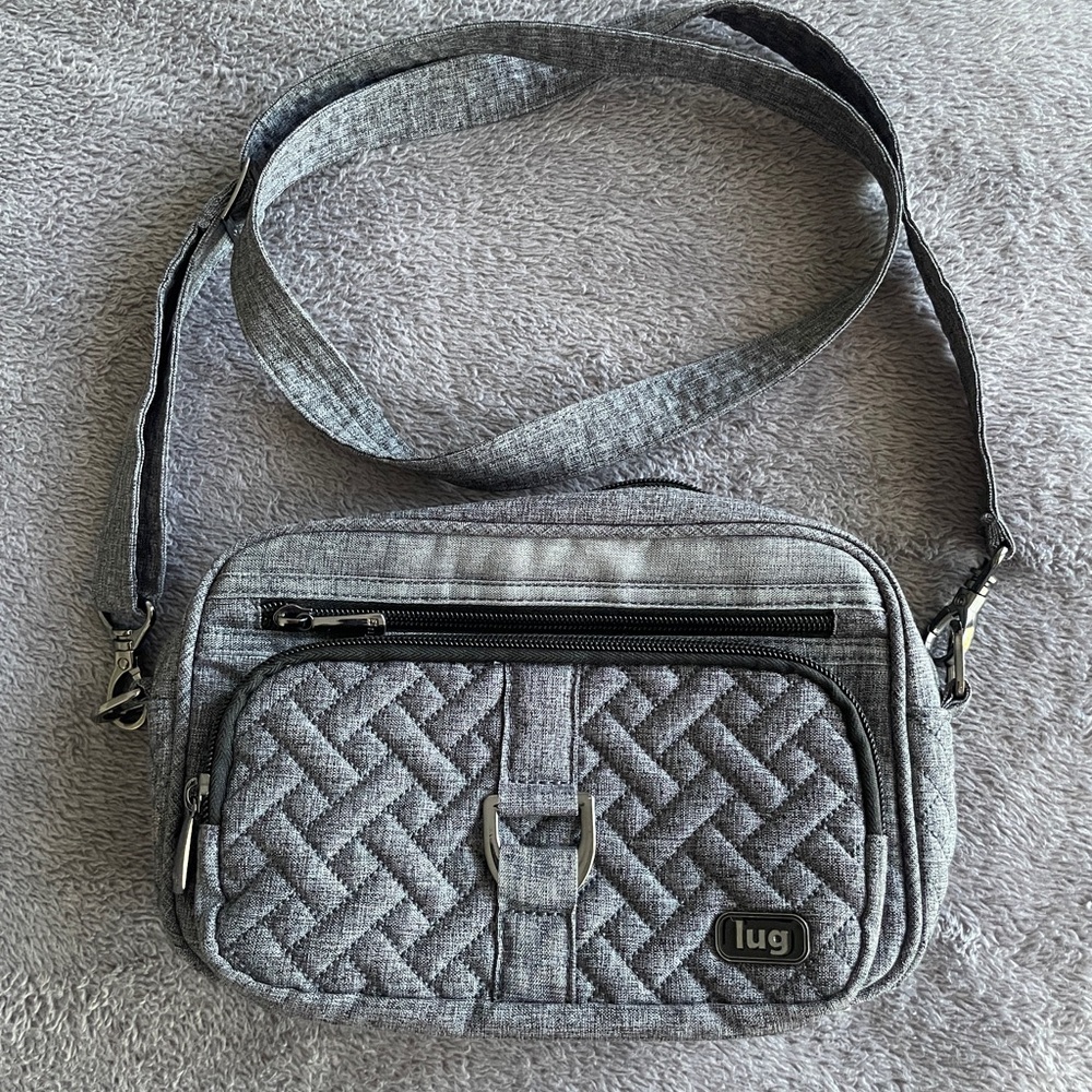 Lug bag - Carousel - heather grey